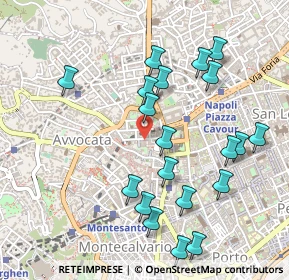 Mappa Vico Rose a S. Potito, 80135 Napoli NA, Italia (0.5635)
