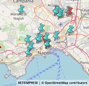 Mappa Vico Rose a S. Potito, 80135 Napoli NA, Italia (3.69667)