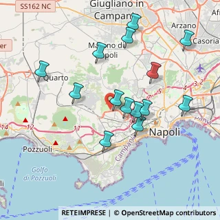 Mappa Via Vicinale Torre di Franco, 80126 Napoli NA, Italia (4.05571)