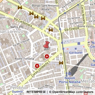 Mappa Via Antonio Ranieri, 63, 80143 Napoli, Napoli (Campania)