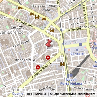 Mappa Via Maddalena, 50, 80139 Napoli, Napoli (Campania)