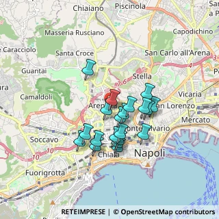 Mappa Via Alberto Verdinois, 80128 Napoli NA, Italia (1.493)