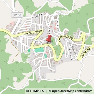 Mappa Piazza Padre Pio, 5, 83056 Teora, Avellino (Campania)