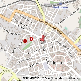 Mappa Corso Umberto I, 69, 70017 Putignano, Bari (Puglia)