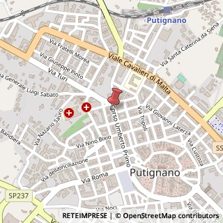 Mappa Corso Umberto I, 89, 70017 Putignano, Bari (Puglia)
