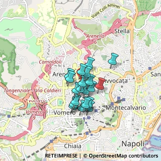 Mappa Via Francesco Blundo, 80128 Napoli NA, Italia (0.6135)