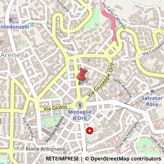 Mappa Via Francesco Blundo, 56, 80128 Napoli, Napoli (Campania)