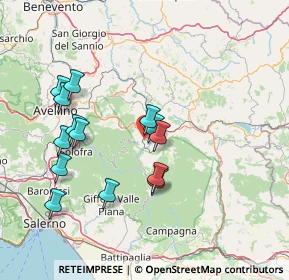 Mappa Unnamed Road, 83048 Montella AV, Italia (15.61071)