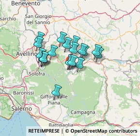 Mappa Unnamed Road, 83048 Montella AV, Italia (9.874)