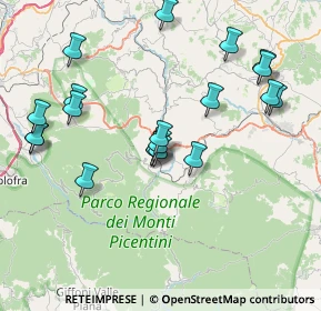 Mappa Unnamed Road, 83048 Montella AV, Italia (8.6305)