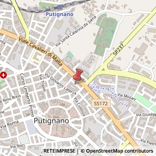Mappa Via Vitangelo Morea,  16, 70017 Putignano, Bari (Puglia)
