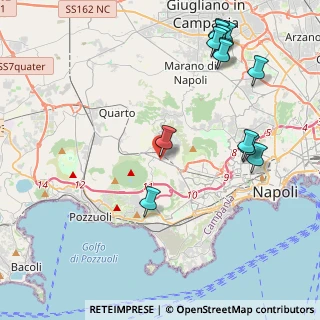 Mappa Via Giovanni Battista Lusieri, 80126 Napoli NA, Italia (5.55846)