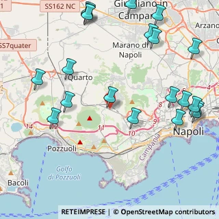 Mappa Via Giovanni Battista Lusieri, 80126 Napoli NA, Italia (5.991)