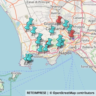 Mappa Via Giovanni Battista Lusieri, 80126 Napoli NA, Italia (6.85474)