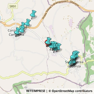 Mappa Contrada Cesina Nuova, 83053 Sant'Andrea di Conza AV, Italia (1.076)