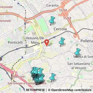 Mappa Via San F. D'Assisi, 80040 Cercola NA, Italia (1.692)