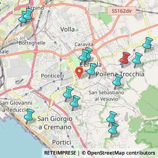 Mappa Via San F. D'Assisi, 80040 Cercola NA, Italia (2.75143)
