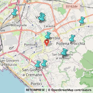 Mappa Via San F. D'Assisi, 80040 Cercola NA, Italia (2.48909)