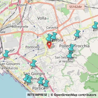 Mappa Via San F. D'Assisi, 80040 Cercola NA, Italia (2.91333)
