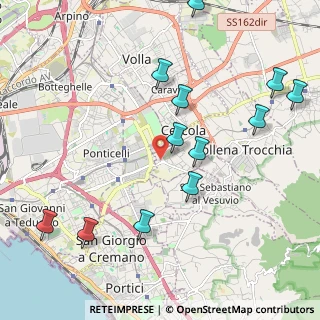 Mappa Via San F. D'Assisi, 80040 Cercola NA, Italia (2.57)