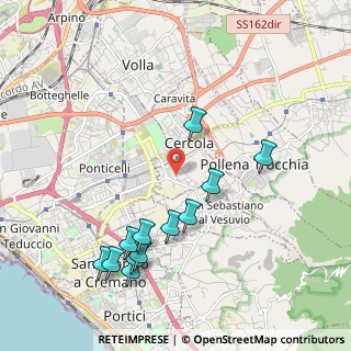 Mappa Via Europa, 80040 Cercola NA, Italia (2.35667)