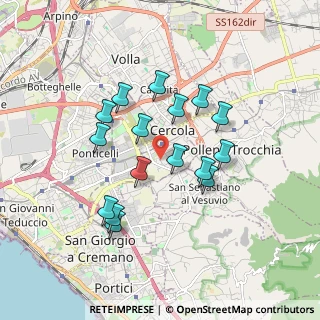 Mappa Via Europa, 80040 Cercola NA, Italia (1.68063)