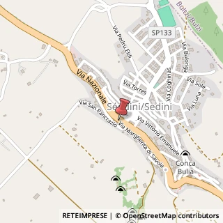 Mappa Via Nazionale, 07035 Sedini SS, Italia, 07035 Sedini, Sassari (Sardegna)