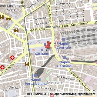 Mappa Piazza Giuseppe Garibaldi, 99, 80142 Napoli, Napoli (Campania)