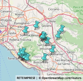 Mappa Via Michele Arpaia, 80044 Ottaviano NA, Italia (7.75263)