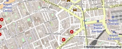 Mappa Napoli