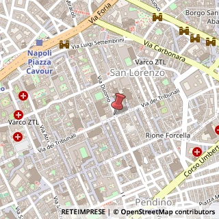 Mappa Via duomo 246, 80138 Napoli, Napoli (Campania)