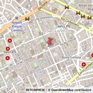 Mappa Via Duomo, 326, 80138 Napoli, Napoli (Campania)