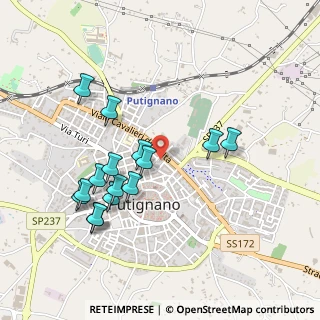 Mappa Via Vinella Raimondo, 70017 Putignano BA, Italia (0.50667)