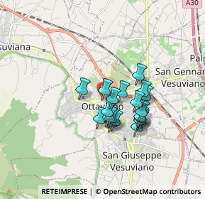 Mappa Via Ferrovie dello Stato, 80044 Ottaviano NA, Italia (1.345)