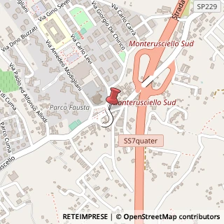 Mappa Via Monte Ruscello, 61, 80078 Pozzuoli, Napoli (Campania)