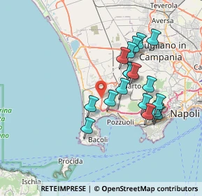 Mappa Via Monte Ruscello, 80078 Monterusciello NA, Italia (6.91222)