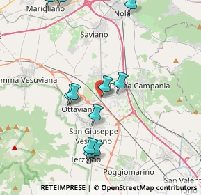 Mappa Via Ferrovie dello Stato, 80035 Ottaviano NA, Italia (4.52909)