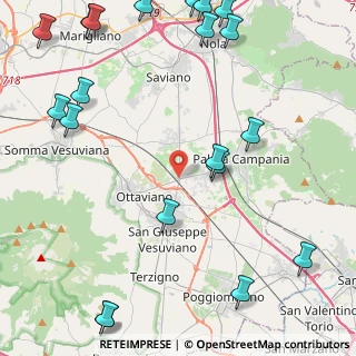 Mappa Via Nola Castellamare, 80040 San Gennaro Vesuviano NA, Italia (6.8715)