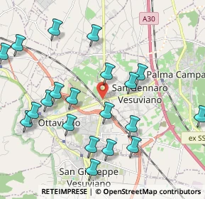 Mappa Via Ferrovie dello Stato, 80035 Ottaviano NA, Italia (2.473)