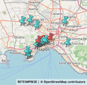 Mappa Vico S. Margherita a Fonseca, 80134 Napoli NA, Italia (5.39176)