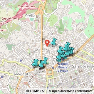 Mappa Vico S. Margherita a Fonseca, 80134 Napoli NA, Italia (0.509)