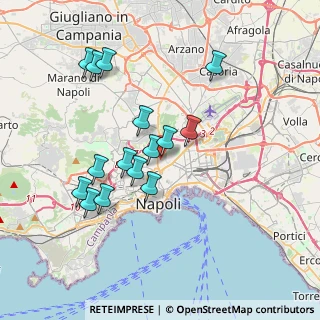 Mappa Vico S. Margherita a Fonseca, 80134 Napoli NA, Italia (3.698)