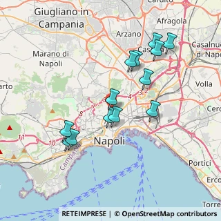 Mappa Vico S. Margherita a Fonseca, 80134 Napoli NA, Italia (3.79462)