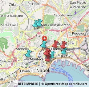Mappa Vico S. Margherita a Fonseca, 80134 Napoli NA, Italia (1.58909)