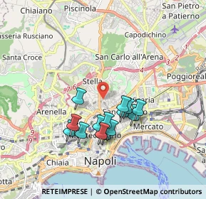 Mappa Vico S. Margherita a Fonseca, 80134 Napoli NA, Italia (1.62071)