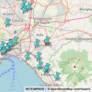 Mappa Viale Mazzei, 80040 Cercola NA, Italia (6.6225)