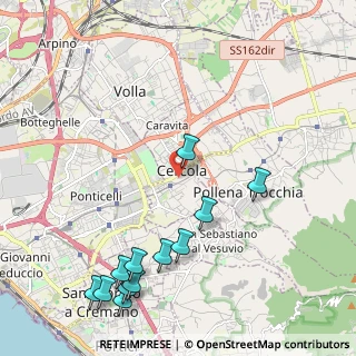 Mappa Viale Mazzei, 80040 Cercola NA, Italia (2.84417)