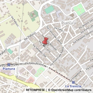 Mappa Via Francesco Arnaldi, 48, 80126 Napoli, Napoli (Campania)