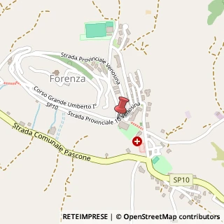Mappa Via Convento, 202, 85023 Forenza, Potenza (Basilicata)