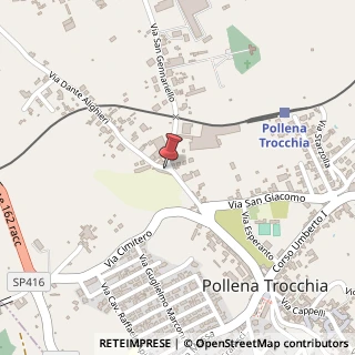 Mappa Via Dante Alighieri, 91, 80040 Pollena Trocchia, Napoli (Campania)